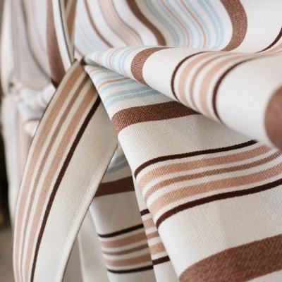 Firana lambrekin styl wiejski retro pionowe paski 289 – Firany lambrekiny – zdjęcie 5