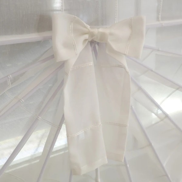 Firana panelowa ekran wachlarz paseczki kremowy 291 – Firany – zdjęcie 3