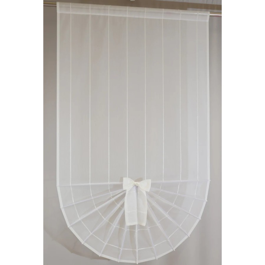 Firana panelowa ekran wachlarz paseczki kremowy 291 – Firany – zdjęcie 2