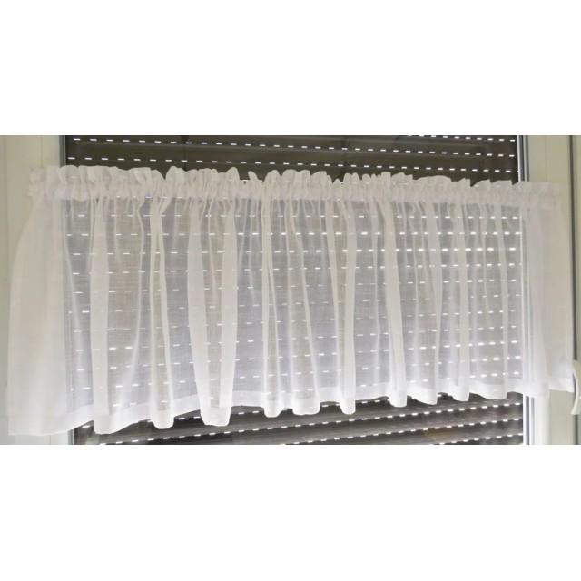 Firana zazdrostka styl prowansalski naturalna matowa 293 – Do kuchni – zdjęcie 3