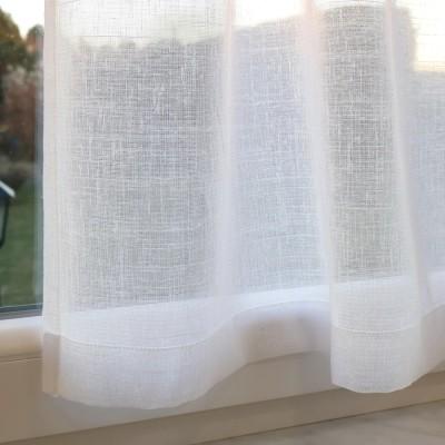 Firana zazdrostka styl prowansalski naturalna matowa 293 – Do kuchni – zdjęcie 4