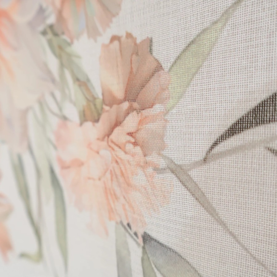 Firana panel roleta austriacka imitacja kwiaty 297 – Firany – zdjęcie 2