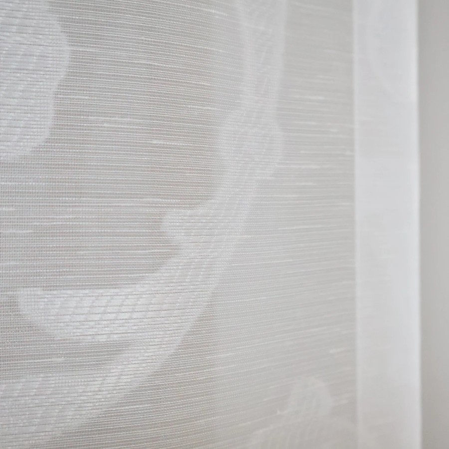 Firana panel woda esy floresy biały 298 – Firany – zdjęcie 4