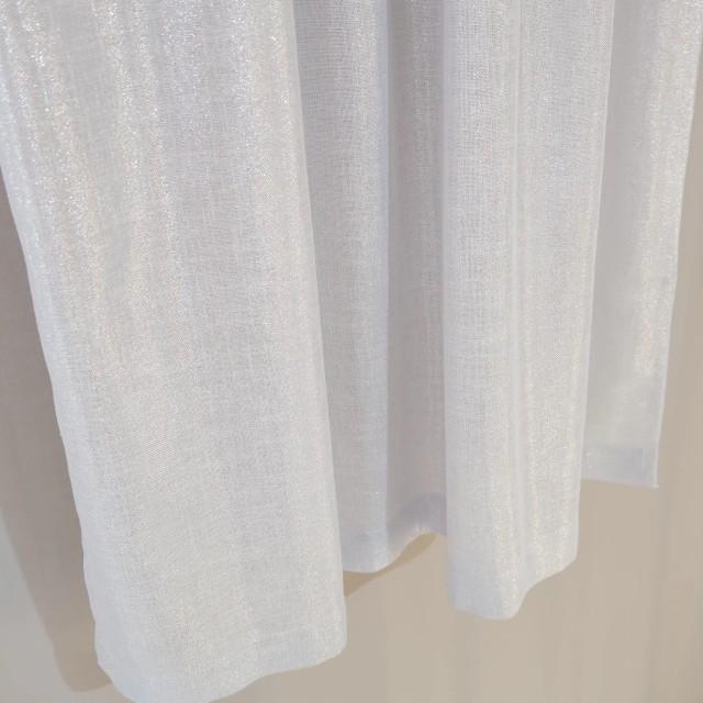 Zasłona szaro srebrna połyskująca 300 – Zasłony – zdjęcie 4