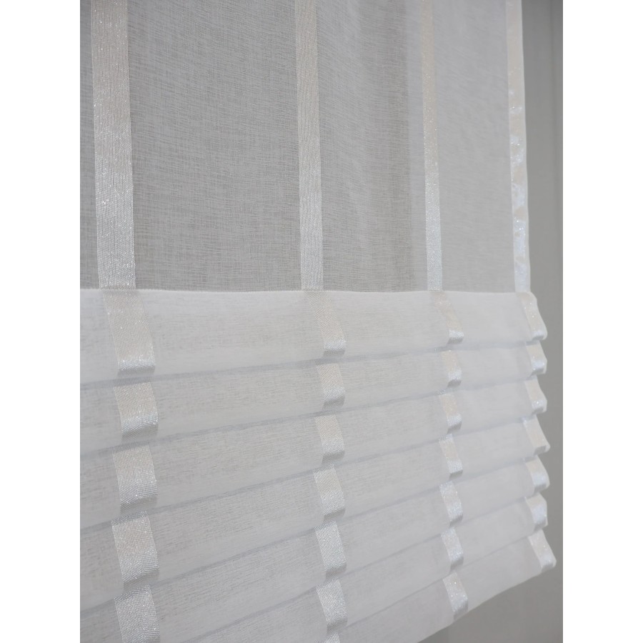 Firana panel siedem ozdobnych zakładek GLAMOUR 005 – Firany – zdjęcie 4