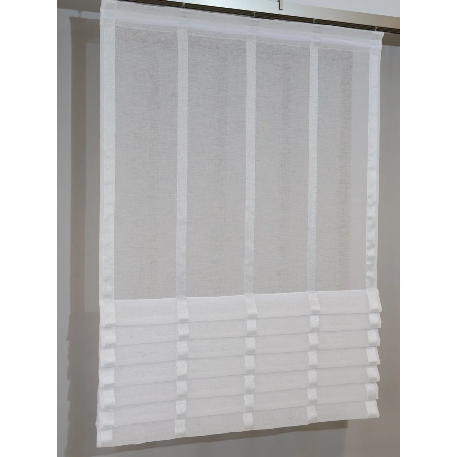 Firana panel siedem ozdobnych zakładek GLAMOUR 005 – Firany – zdjęcie 3