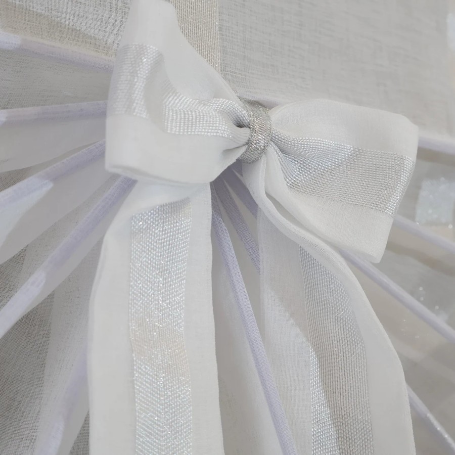 Firana panelowa wachlarz biało srebrny 129 – Firany – zdjęcie 6