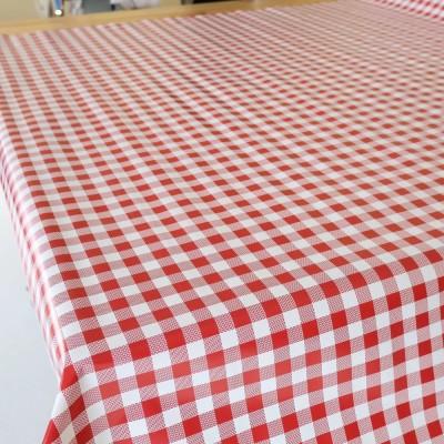 Cerata na stół czerwona krata 035 – Dodatki – zdjęcie 2