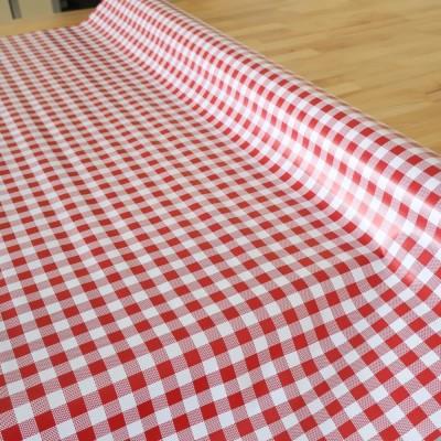 Cerata na stół czerwona krata 035 – Dodatki – zdjęcie 4
