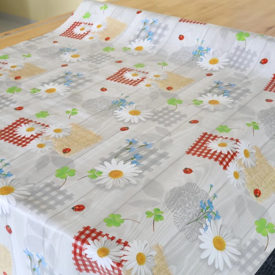 Cerata na stół stokrotki koniczyny biedronki 026 – Dodatki – zdjęcie 3