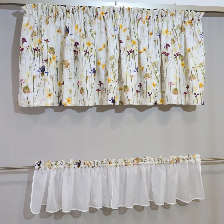 Firana do kuchni łąka komplet 006 – Do kuchni – zdjęcie 1