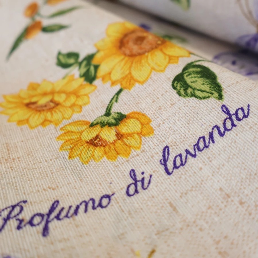 Zasłona słoneczniki lawendy 109 – Zasłony – zdjęcie 5