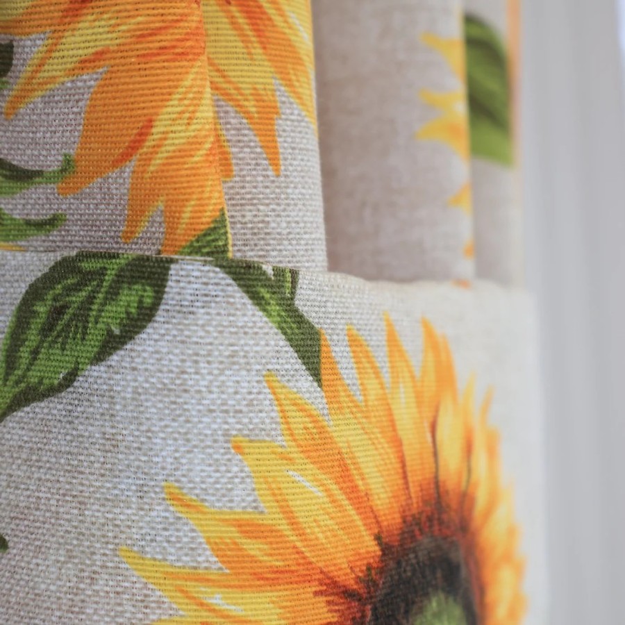 Zasłona w słoneczniki 080 – Zasłony – zdjęcie 5