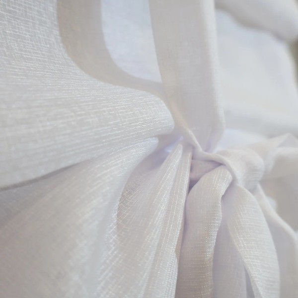 Firana panel z zakładkami biały 124 – Firany – zdjęcie 2