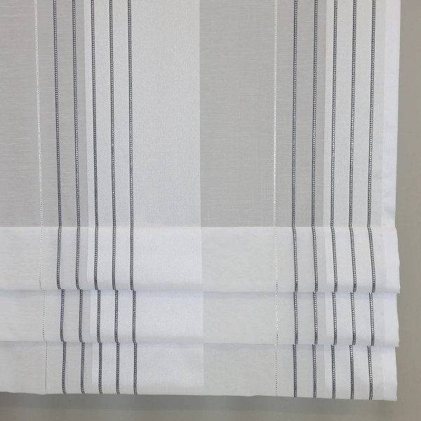 Firana panelowa roletka z zakładkami paski 100 – Firany – zdjęcie 1