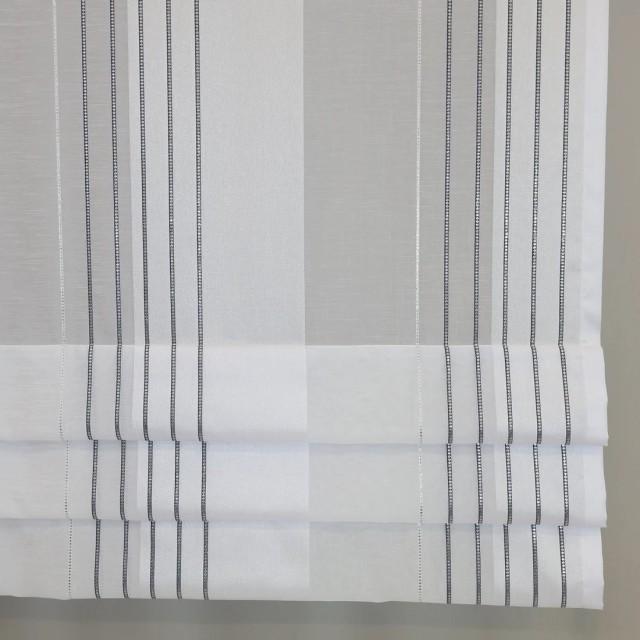 Firana panelowa roletka z zakładkami paski 100 – Firany – zdjęcie 1