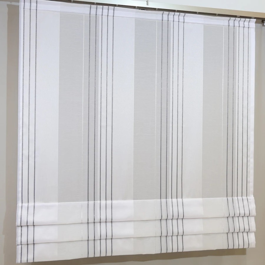 Firana panelowa roletka z zakładkami paski 100 – Firany – zdjęcie 2