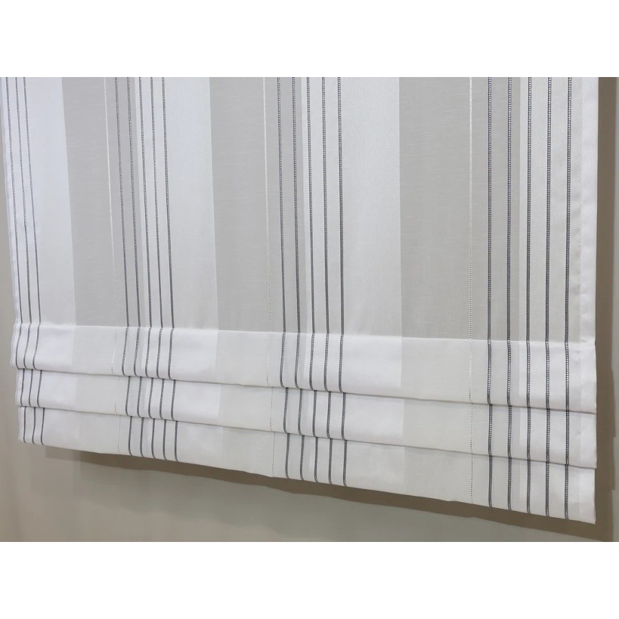 Firana panelowa roletka z zakładkami paski 100 – Firany – zdjęcie 3