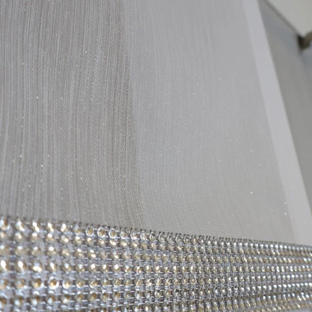 Firana panel żabot SREBRNY z girlandą 211 – Firany – zdjęcie 5