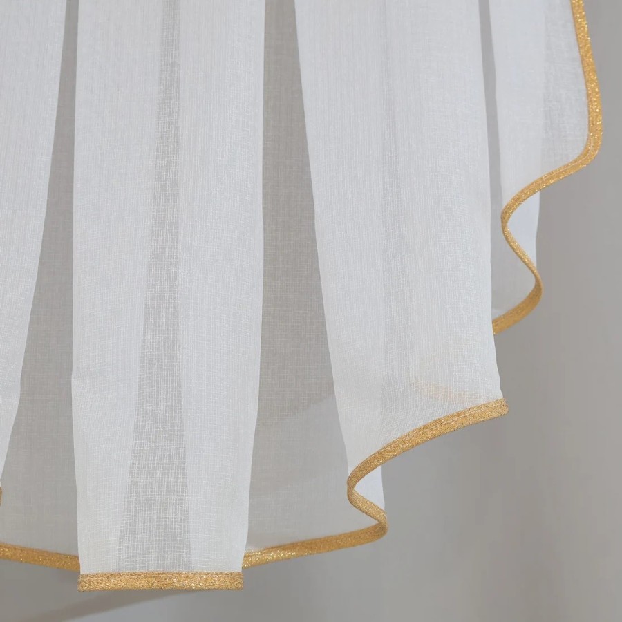 Firana panelowa żabot złote dodatki 112 – Firany – zdjęcie 5