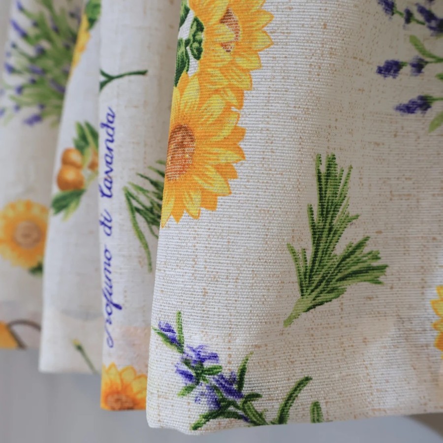 Firana do kuchni komplet lambrekin zazdrostka lawenda 066 – Do kuchni – zdjęcie 3