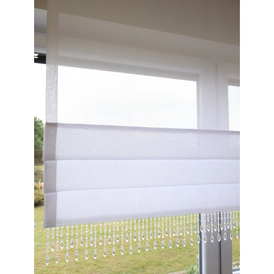 Firana panel roletka z koralikami 307 – Firany – zdjęcie 2