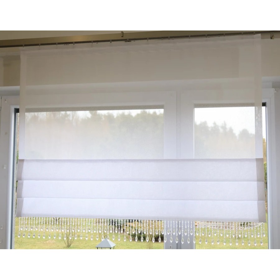 Firana panel roletka z koralikami 307 – Firany – zdjęcie 3