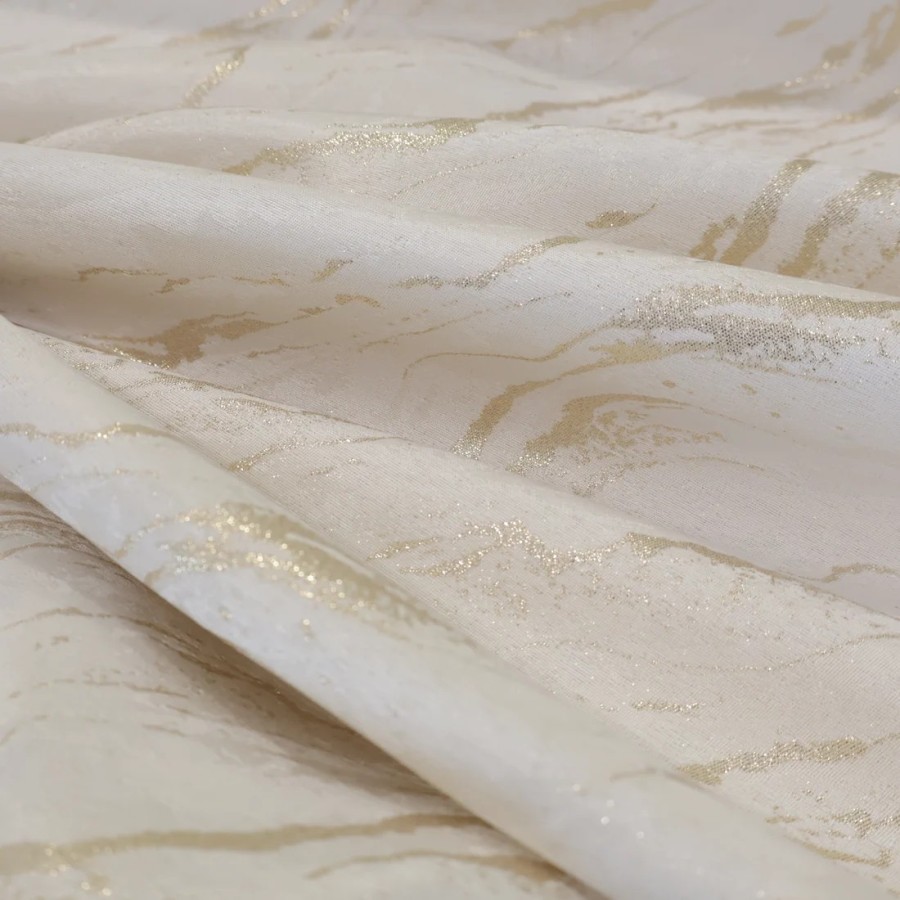 Obrus plamoodporny marmurek kremowo złoty 202 – Strona główna – zdjęcie 1