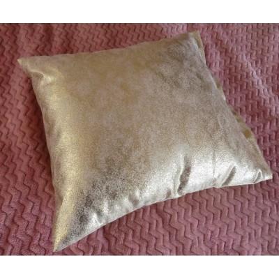 Poszewka dekoracyjna na poduszkę złota połyskująca 044 – Dodatki – zdjęcie 2