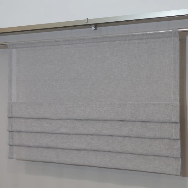 Firana panelowa naturalny wygląd szary 322 – Firany – zdjęcie 4