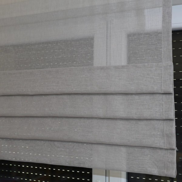 Firana panelowa naturalny wygląd szary 322 – Firany – zdjęcie 5