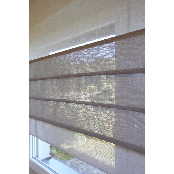 Firana panelowa naturalny wygląd szary 322 – Firany – zdjęcie 6