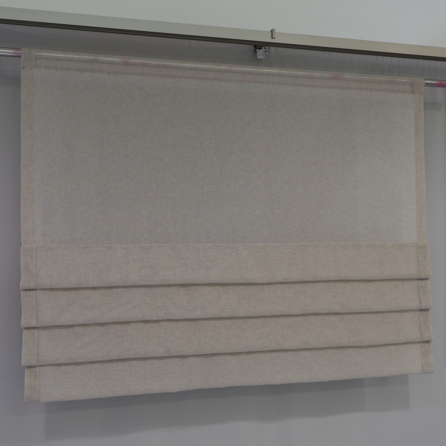 Firana panelowa naturalny wygląd beżowy 323 – Firany – zdjęcie 3