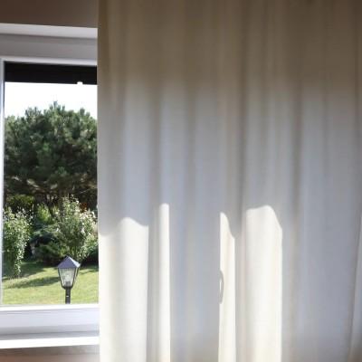 Zasłona kolor kremowy efekt zamszu 328 – Zasłony – zdjęcie 4