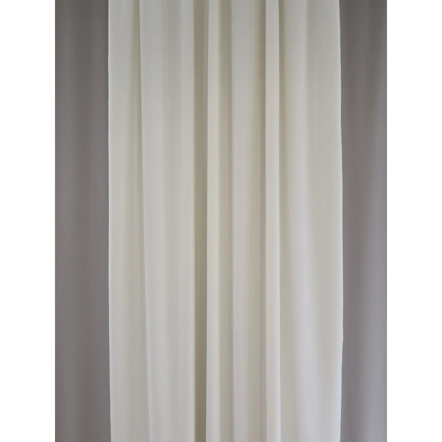 Zasłona kolor kremowy efekt zamszu 328 – Zasłony – zdjęcie 3