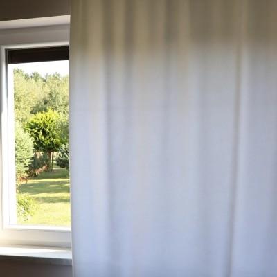 Zasłona kolor biały efekt zamszu 329 – Zasłony – zdjęcie 5