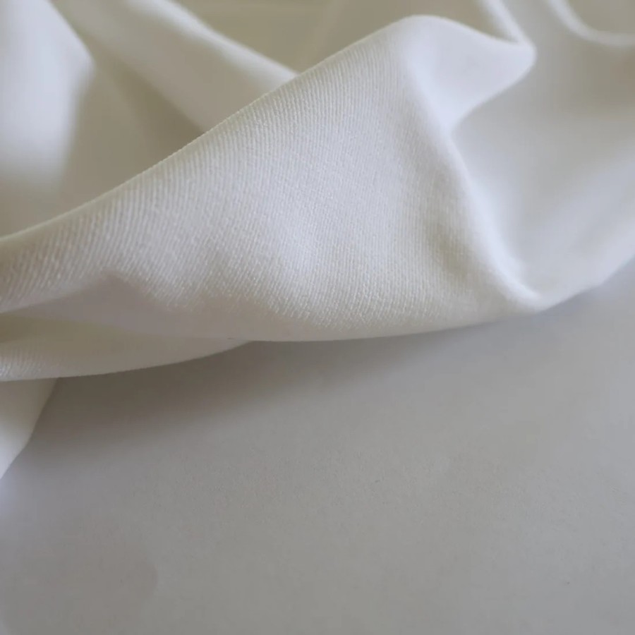 Zasłona kolor biały efekt zamszu 329 – Zasłony – zdjęcie 4