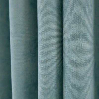 Zasłona kolor miętowy efekt zamszu 330 – Zasłony – zdjęcie 1