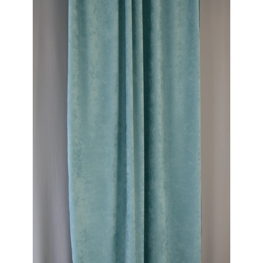 Zasłona kolor miętowy efekt zamszu 330 – Zasłony – zdjęcie 3