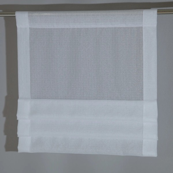 Firana z zakładkami zazdrostka do kuchni mini panel 130 – Do kuchni – zdjęcie 1