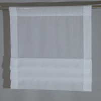 Firana z zakładkami zazdrostka do kuchni mini panel 130 – Do kuchni – zdjęcie 1