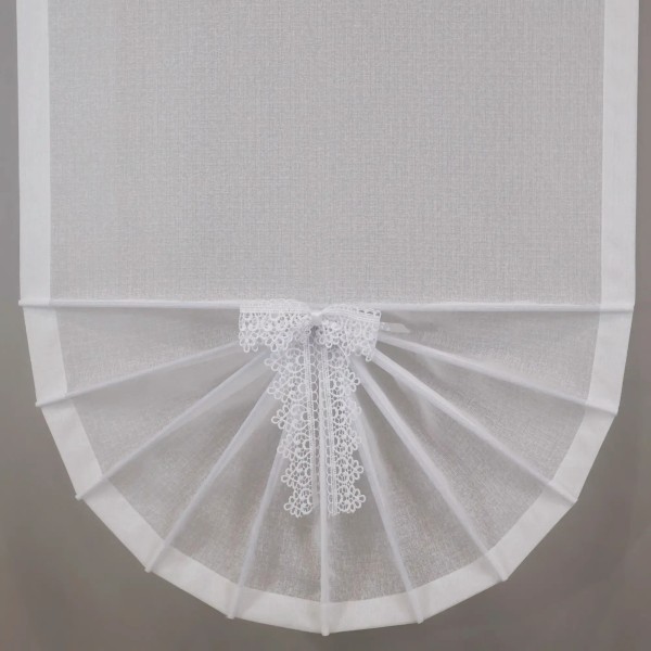 Firana panelowa wachlarz woal sable biały 343 – Firany – zdjęcie 1