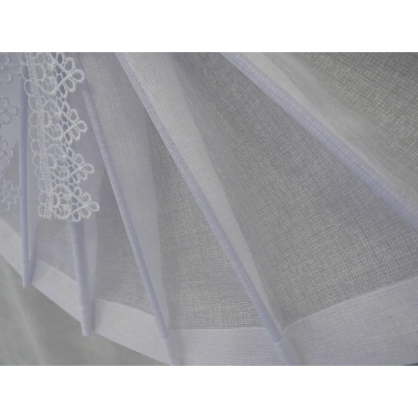 Firana panelowa wachlarz woal sable biały 343 – Firany – zdjęcie 5