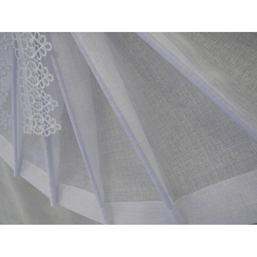 Firana panelowa wachlarz woal sable biały 343 – Firany – zdjęcie 5