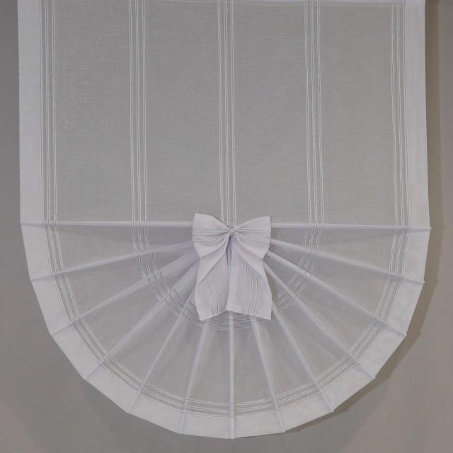 Firana panelowa wachlarz paski srebrne 023 – Firany – zdjęcie 1