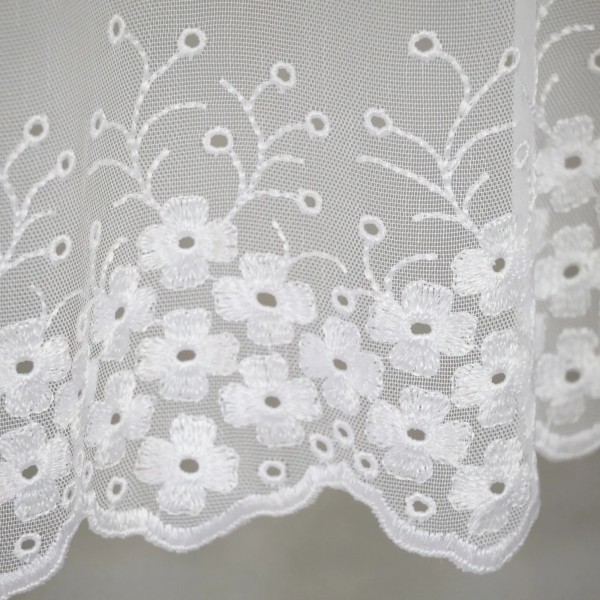 Firana zazdrostka do kuchni kwiatuszki 016 – Do kuchni – zdjęcie 4