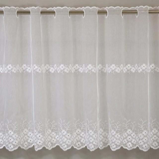 Firana zazdrostka do kuchni kwiatuszki 016 – Do kuchni – zdjęcie 1