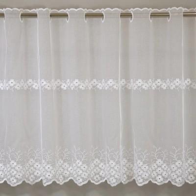 Firana zazdrostka do kuchni kwiatuszki 016 – Do kuchni – zdjęcie 1