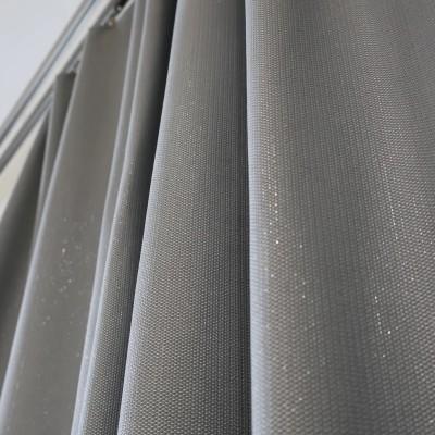 Szara zasłona z delikatnym połyskiem 347 – Zasłony – zdjęcie 5