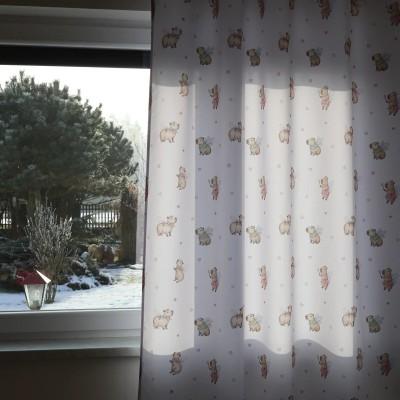 Zasłona do pokoju dziecka w kapibary 349 – Zasłony – zdjęcie 3